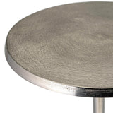 Pineapple Side Table, Silver