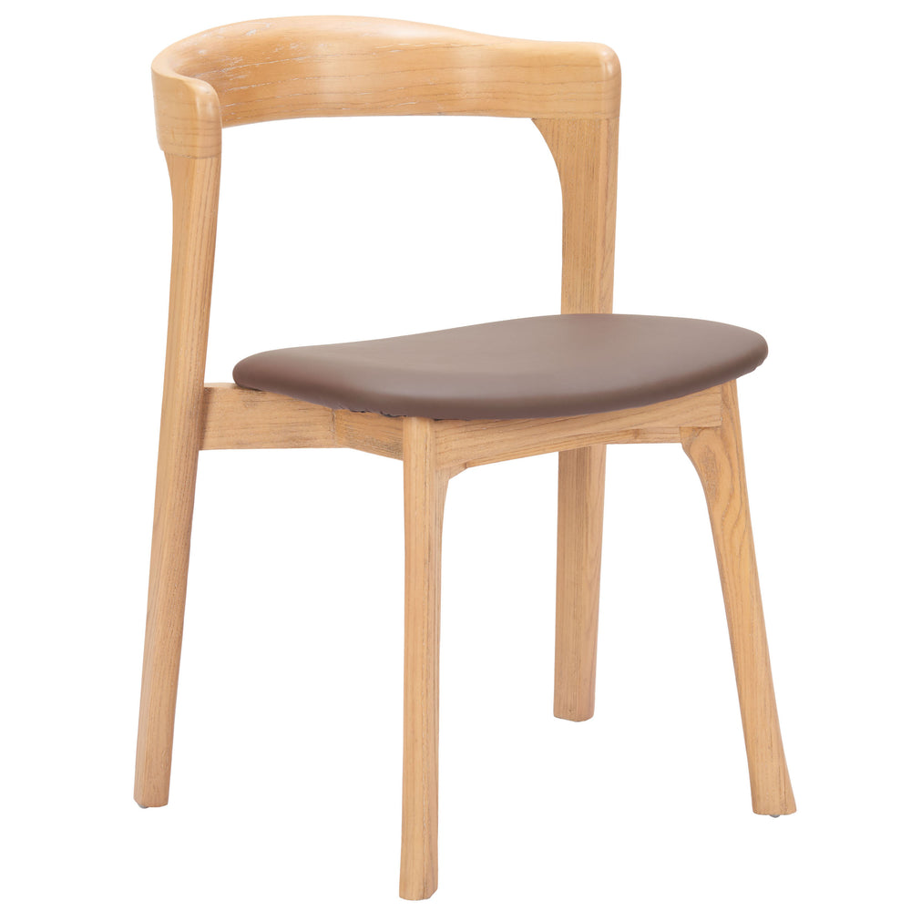 Pioro Dining Chair, Brown, Set of 2-Furniture - Dining-High Fashion Home