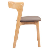 Pioro Dining Chair, Brown, Set of 2-Furniture - Dining-High Fashion Home