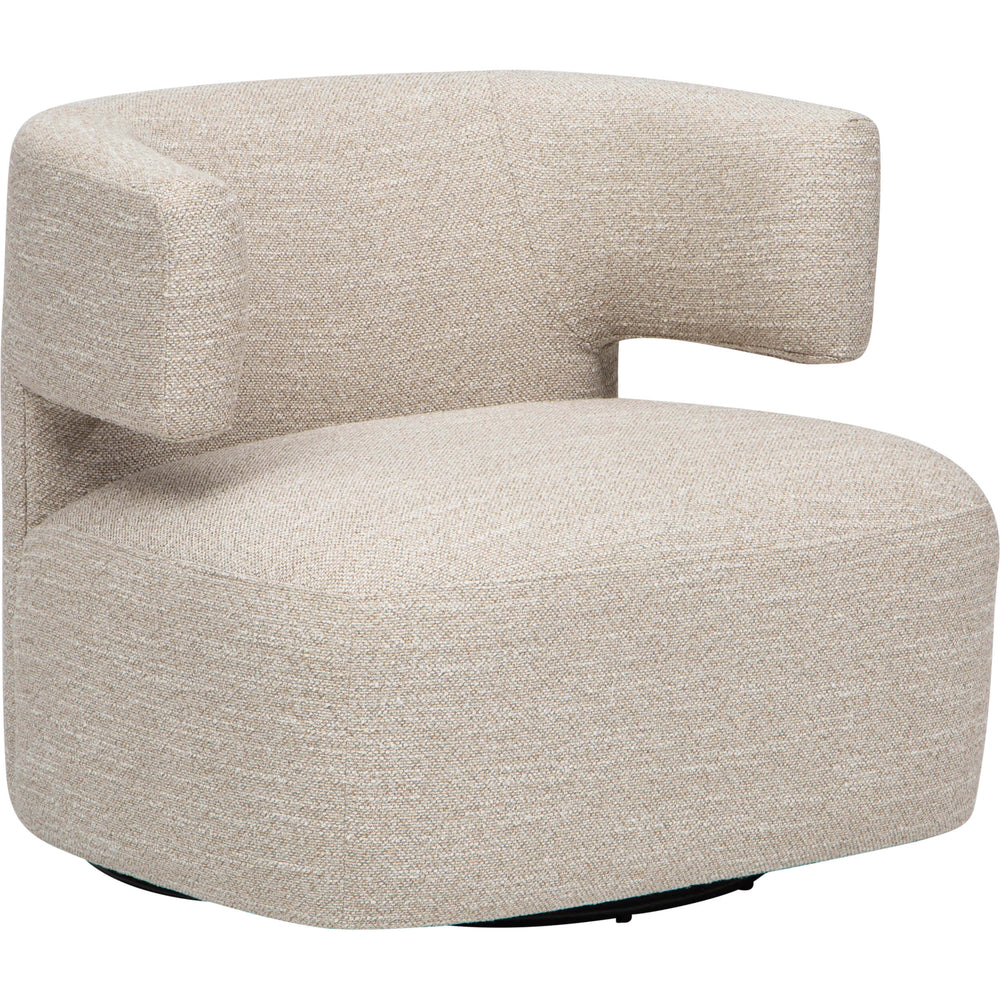 Piper Swivel Chair, Jasper Sand