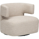 Piper Swivel Chair, Jasper Sand