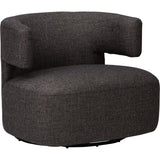 Piper Swivel Chair, Prestige Tuxedo