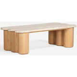 Plank Coffee Table, Natural-Furniture - Accent Tables-High Fashion Home
