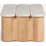 Plank Coffee Table, Natural-Furniture - Accent Tables-High Fashion Home