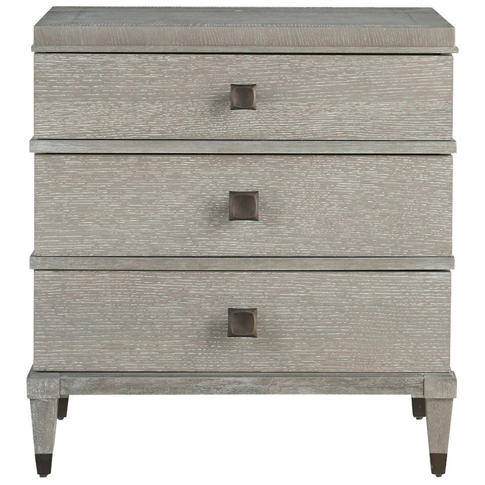 Playlist Nightstand, Smoke-Furniture - Bedroom-High Fashion Home