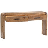 Pleasant Grove Console, Natural-Furniture - Accent Tables-High Fashion Home