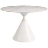 Plinn Dining Table, Light Beige-Furniture - Dining-High Fashion Home