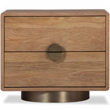 Podium Nightstand, Sunset Matt