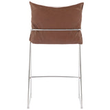 Pola Barstool & Counter Stool, Brown
