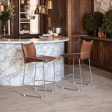 Pola Barstool & Counter Stool, Brown