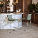 Pola Barstool & Counter Stool, Green