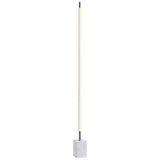 Polaris LED Floor Lamp, Silver-Lighting-High Fashion Home