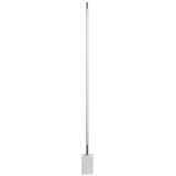 Polaris LED Floor Lamp, Silver-Lighting-High Fashion Home