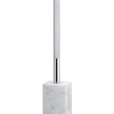 Polaris LED Floor Lamp, Silver-Lighting-High Fashion Home