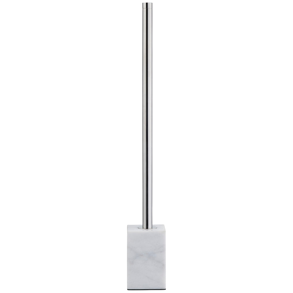 Polaris LED Table Lamp, Silver-Lighting-High Fashion Home