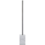 Polaris LED Table Lamp, Silver-Lighting-High Fashion Home