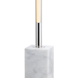 Polaris LED Table Lamp, Silver-Lighting-High Fashion Home