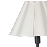 Polly Double Arm Table Lamp, Oil Rubbed Bronze/White-Lighting-High Fashion Home