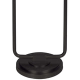 Polly Double Arm Table Lamp, Oil Rubbed Bronze/White-Lighting-High Fashion Home