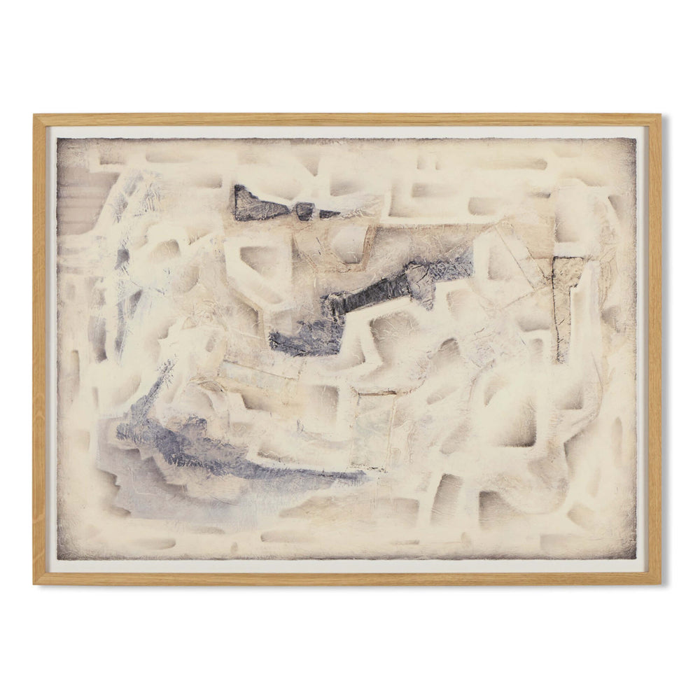 Polynya by Benjamin Galvan, Vertical Grain 2.5 White Oak by Four Hands-Accessories Artwork-High Fashion Home