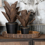 Ponderosa Trays, Natural, Set of 2-Accessories-High Fashion Home