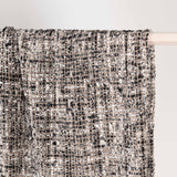 Porter Throw, Black/Ivory