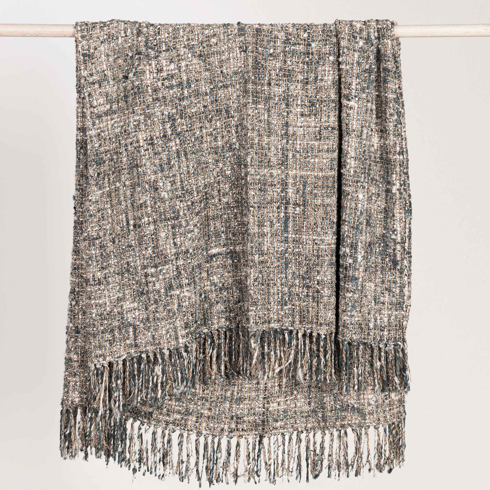 Porter Throw, Blue Slate