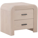 Portland Nightstand, Bleach Natural-Furniture - Bedroom-High Fashion Home