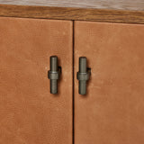 Posada L-Shaped Desk, Amber-Furniture - Office-High Fashion Home