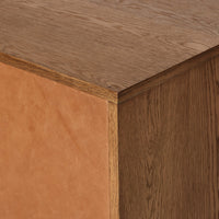 Posada L-Shaped Desk, Amber-Furniture - Office-High Fashion Home