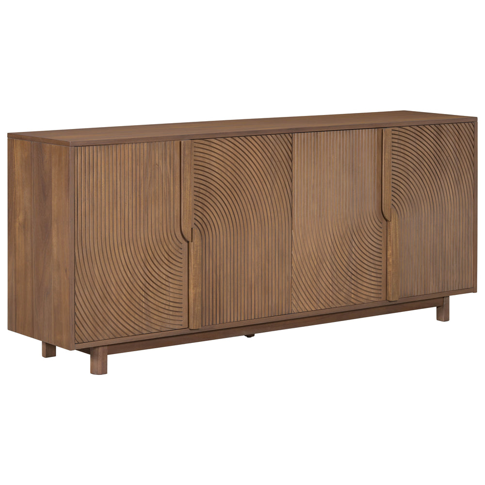 Presidio Sideboard, Warm Oak-Furniture - Storage-High Fashion Home