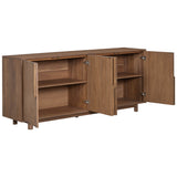 Presidio Sideboard, Warm Oak-Furniture - Storage-High Fashion Home