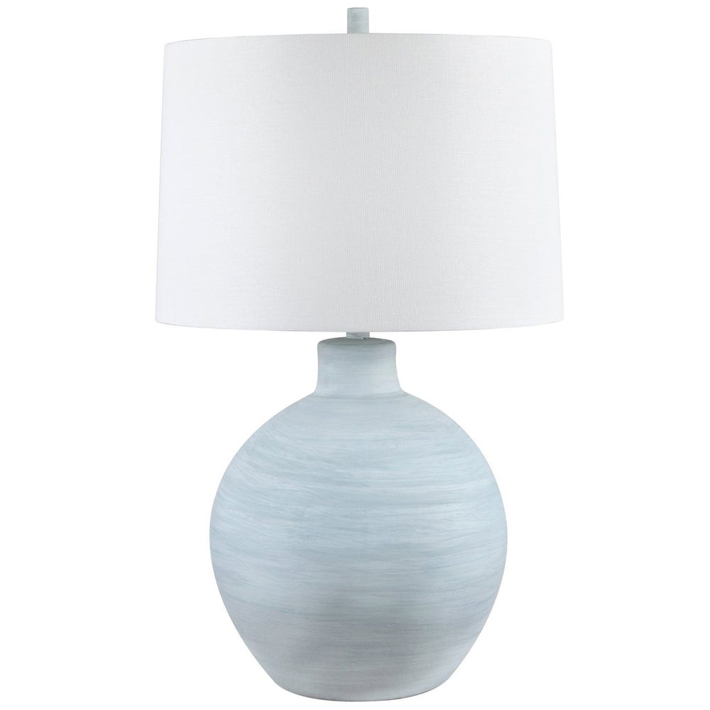 Primrose Table Lamp, Blue-Lighting-High Fashion Home