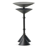 Printa Nesting End Tables, Black Antique by Four Hands-Furniture - Accent Tables-High Fashion Home