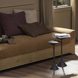 Printa Nesting End Tables, Black Antique by Four Hands-Furniture - Accent Tables-High Fashion Home