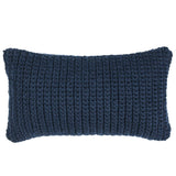 Prism Lumbar Pillow, Navy Blue-Accessories-High Fashion Home