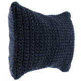 Prism Lumbar Pillow, Navy Blue-Accessories-High Fashion Home