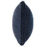 Prism Lumbar Pillow, Navy Blue-Accessories-High Fashion Home