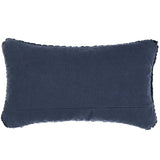 Prism Lumbar Pillow, Navy Blue-Accessories-High Fashion Home