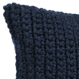 Prism Lumbar Pillow, Navy Blue-Accessories-High Fashion Home