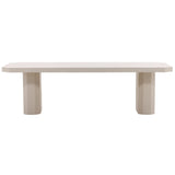 Prism Outdoor Dining Table, Ivory-Furniture - Outdoor-High Fashion Home