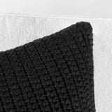 Prism Pillow, Black-Accessories-High Fashion Home