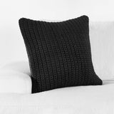 Prism Pillow, Black-Accessories-High Fashion Home