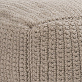 Prism Pouf, Natural-Furniture - Chairs-High Fashion Home