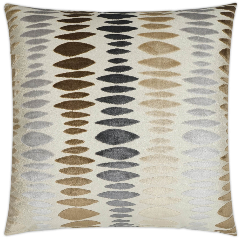 Prospero Pillow, Charcoal-Accessories-High Fashion Home