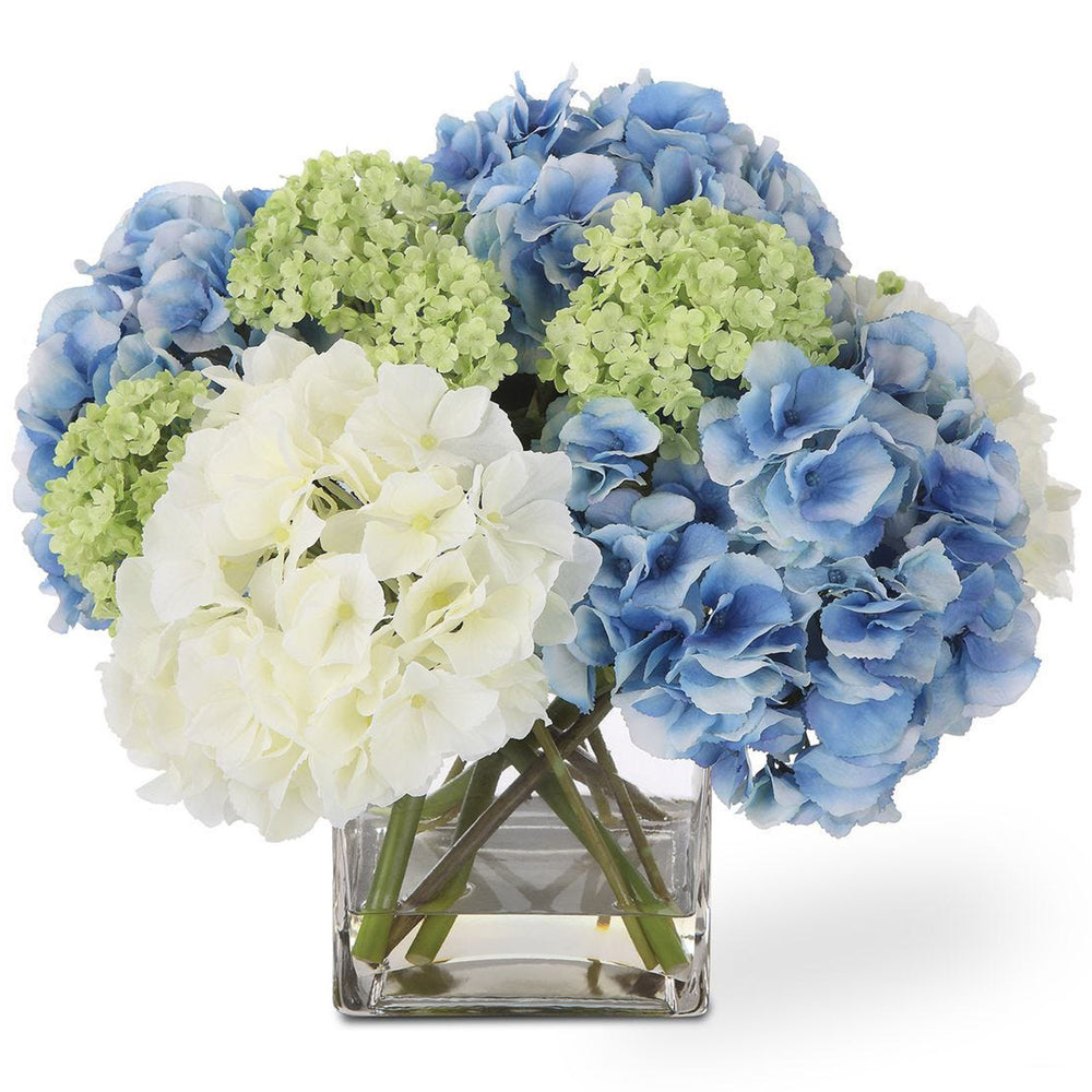 Providence Hydrangea Bouquet, Natural-Accessories-High Fashion Home