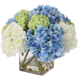 Providence Hydrangea Bouquet, Natural-Accessories-High Fashion Home