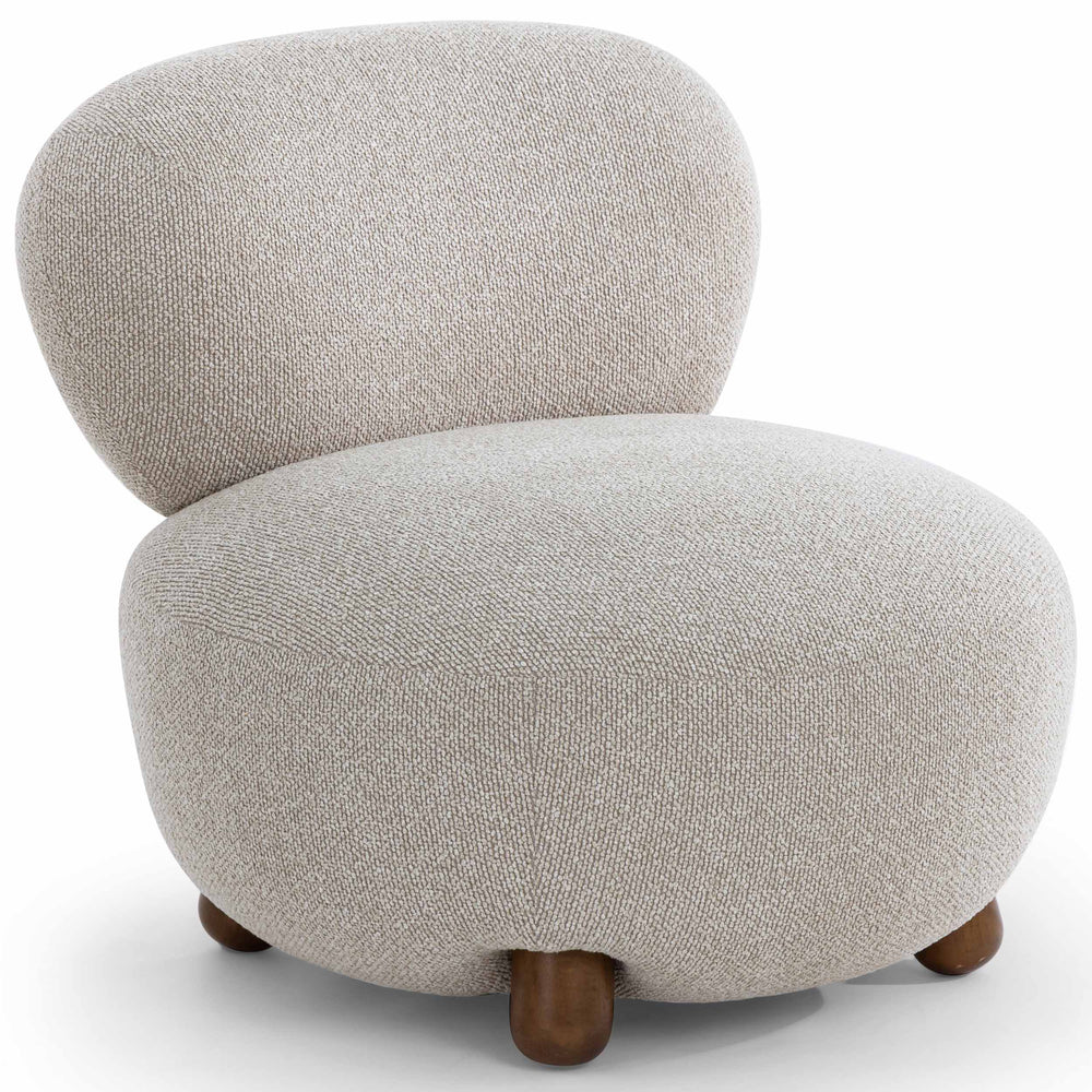 Pucker Boucle Chair, Warm Grey