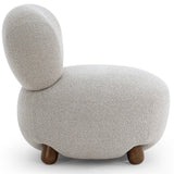 Pucker Boucle Chair, Warm Grey