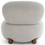 Pucker Boucle Chair, Warm Grey
